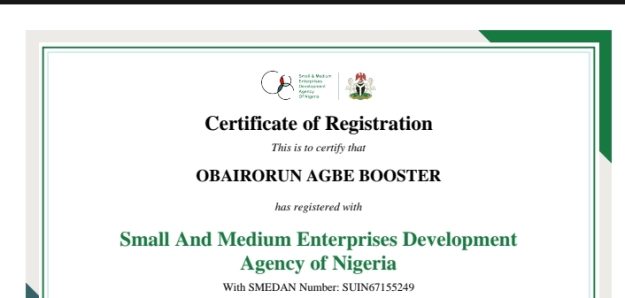 Obairorun agbe booster