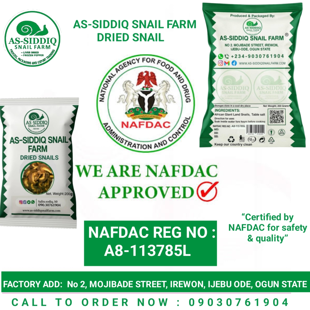 AS-SIDDIQ SNAIL FARM
